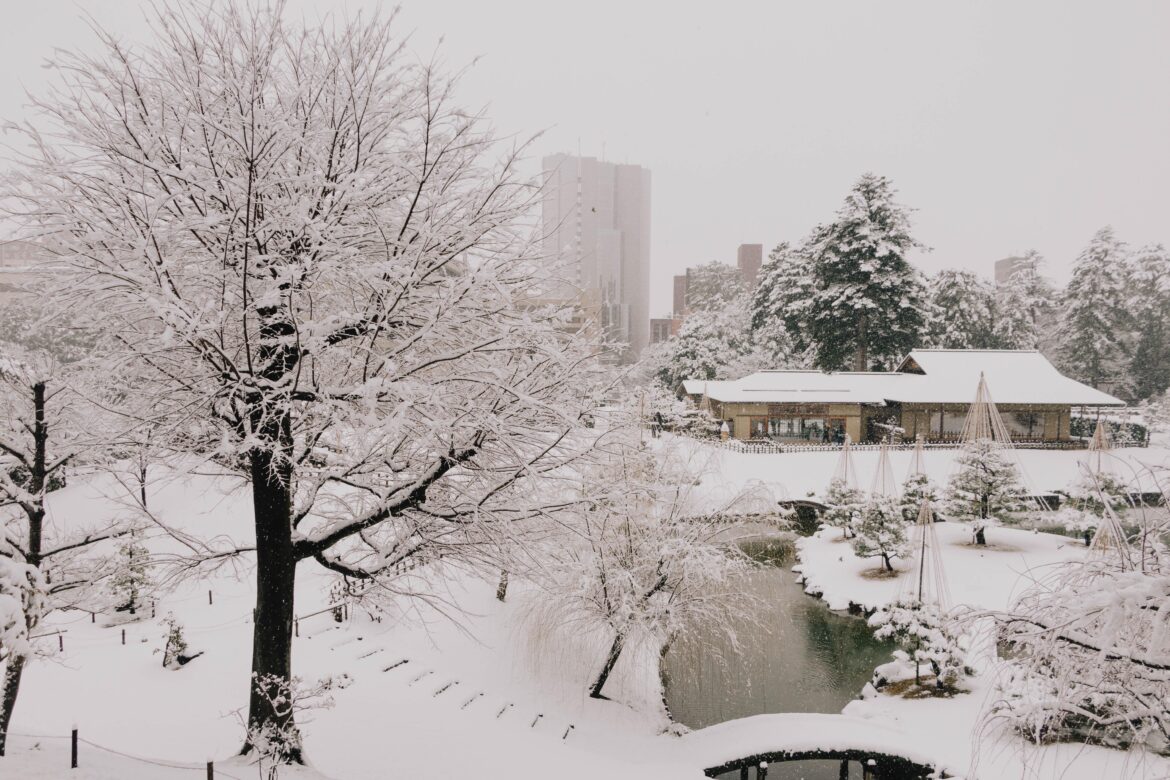 Kanazawa under the snow