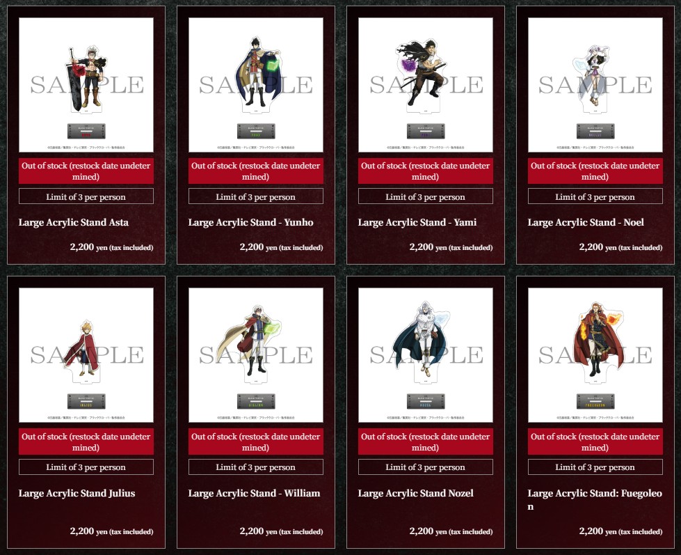 Black Clover Exhibiton 7