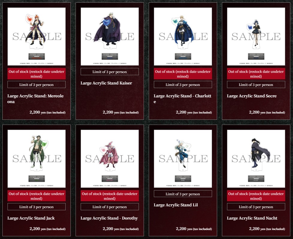 Black Clover Exhibiton 8