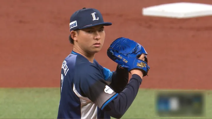 Saitama Seibu Lions Lions come from behind to win in the 9th inning. Starting Natsuki Takeuchi gave up one hit no runs in three innings. | Pacific League Saitama Seibu Lions pitcher Natsuki Takeuchi Takeuchi © Pacific League TV