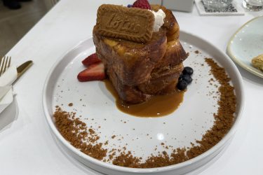 Lotus Biscoff French Toast from Honeycove in Fulwood, Preston