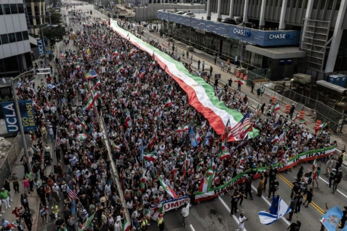 Iranians in Tokyo rally in support of U.S. strikes