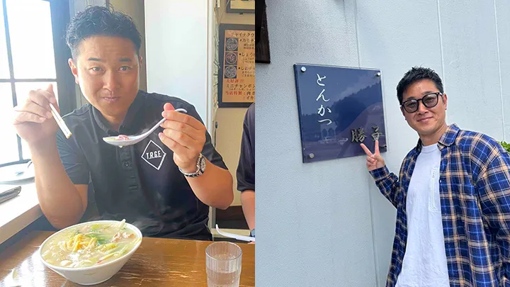 Chinatown, Akita City, Akita Prefecture (left) Tonkatsu Katsuko, Kesennuma City, Miyagi Prefecture (right) [Photo: Provided by Ginji]