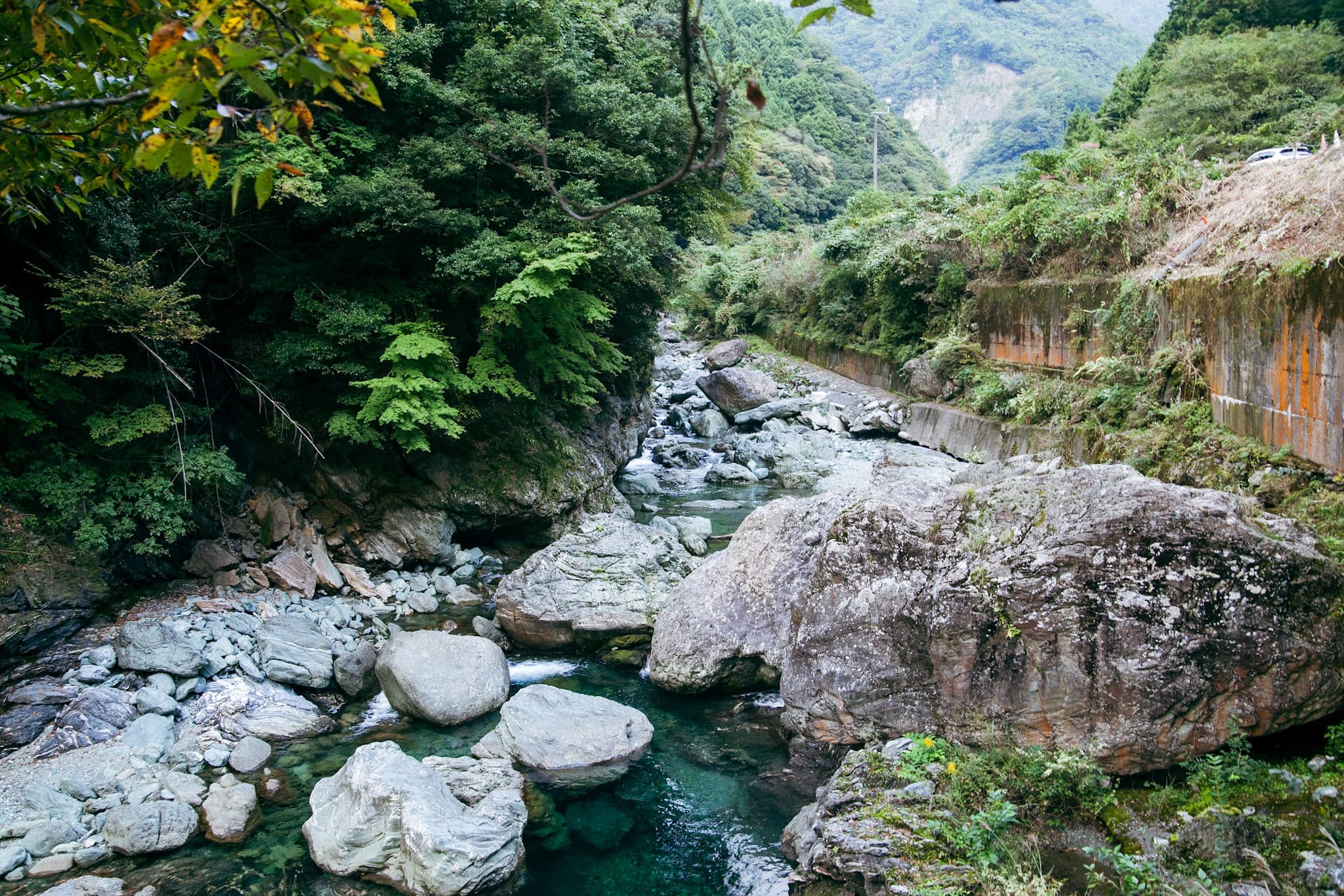 Sanpekikyo Gorge