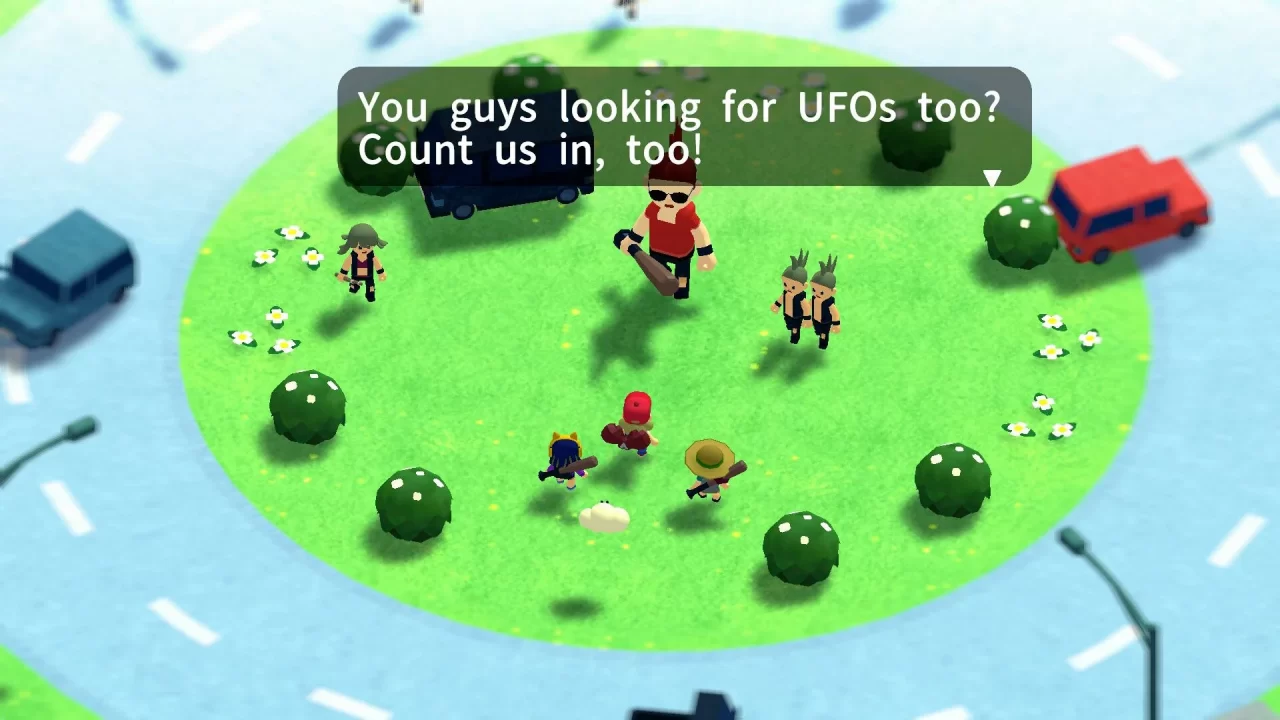 Encountering punk enemies in Summer Road. 