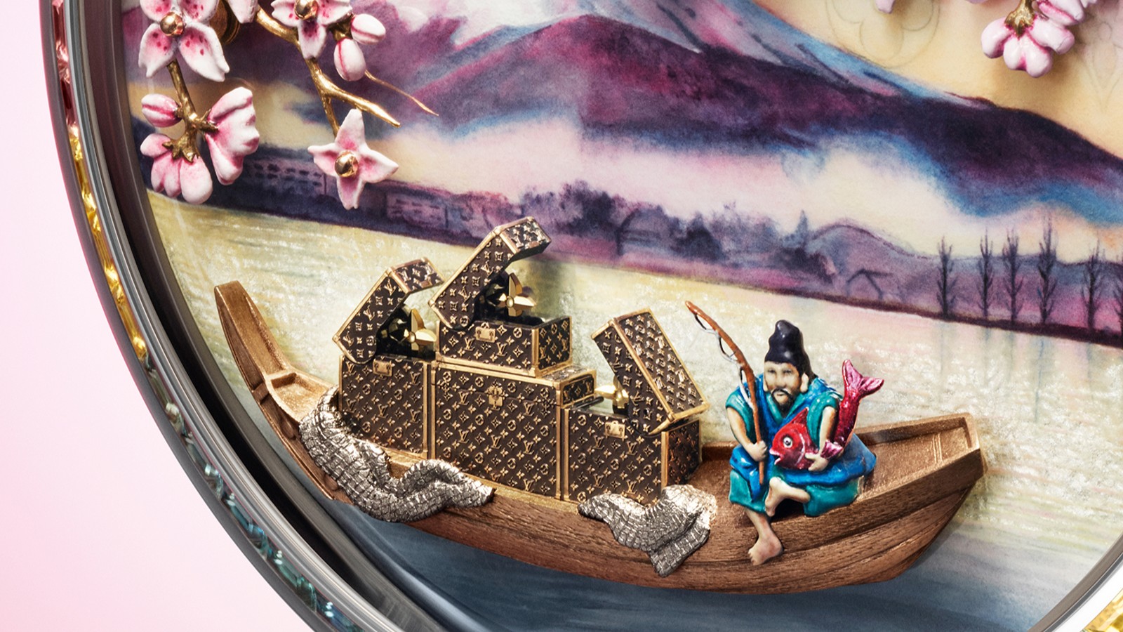 Louis Vuitton Escale au Mont Fuji Pocket Watch