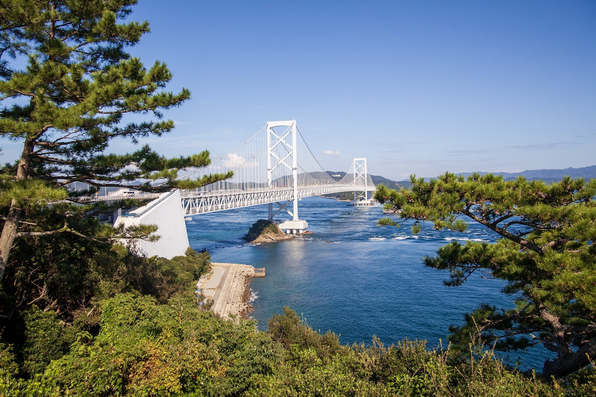 Onaruto Bridge from Naruto Park