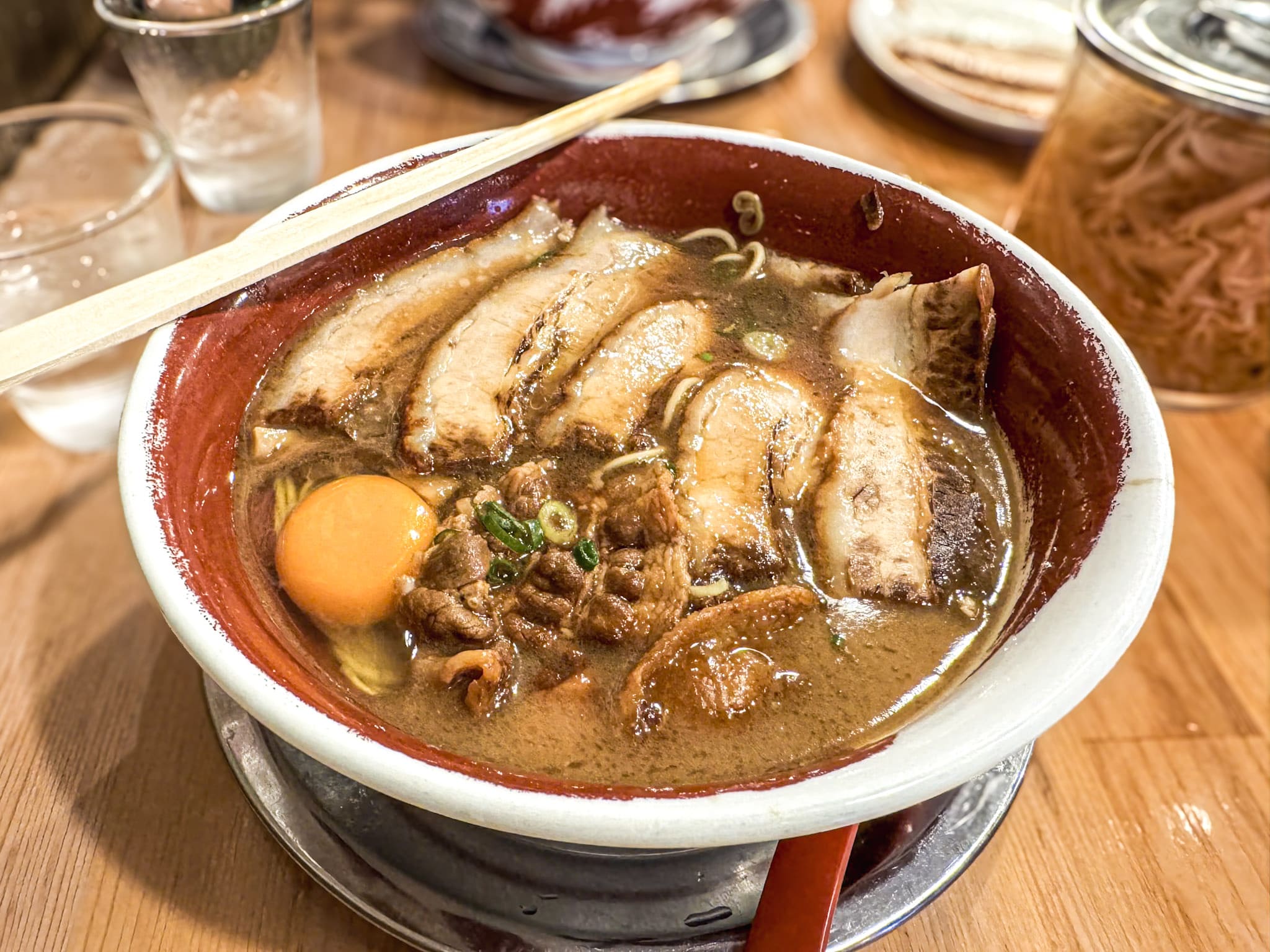 Tokushima ramen at Tokushima Ramen Menoh Ekimae Honten 