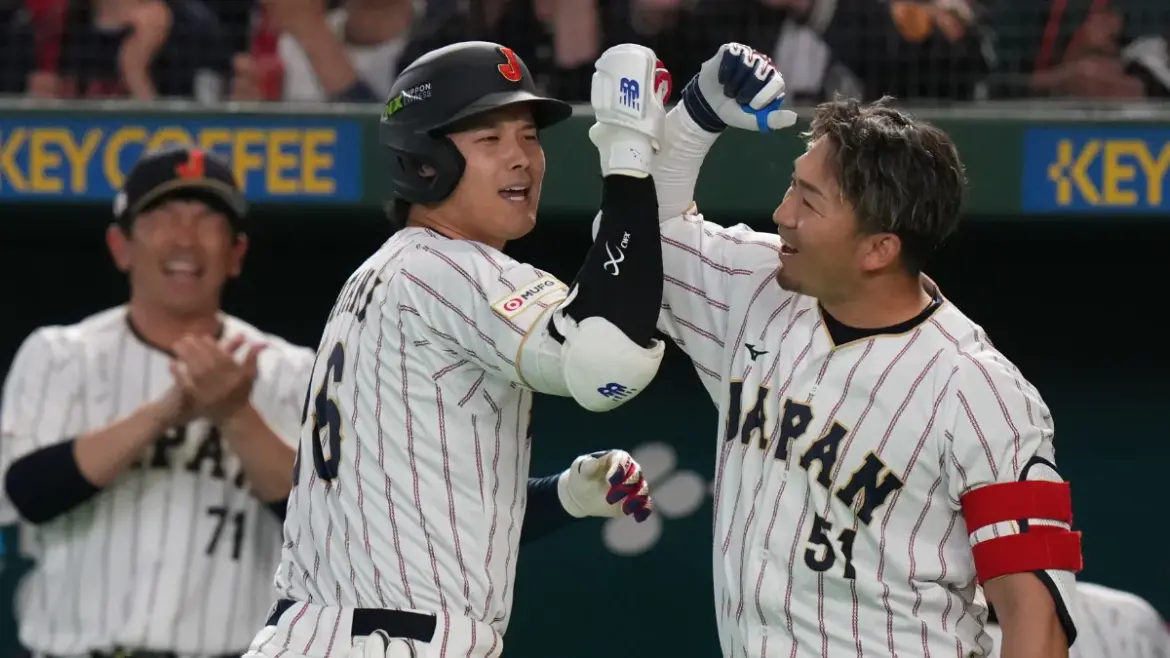 Shohei Ohtani and Seiya Suzuki (Photo: AP/Aflo)
