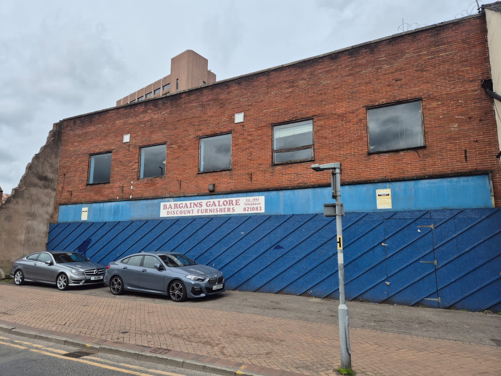 The former Bargains Galore site in Church Street Pic: Blog Preston
