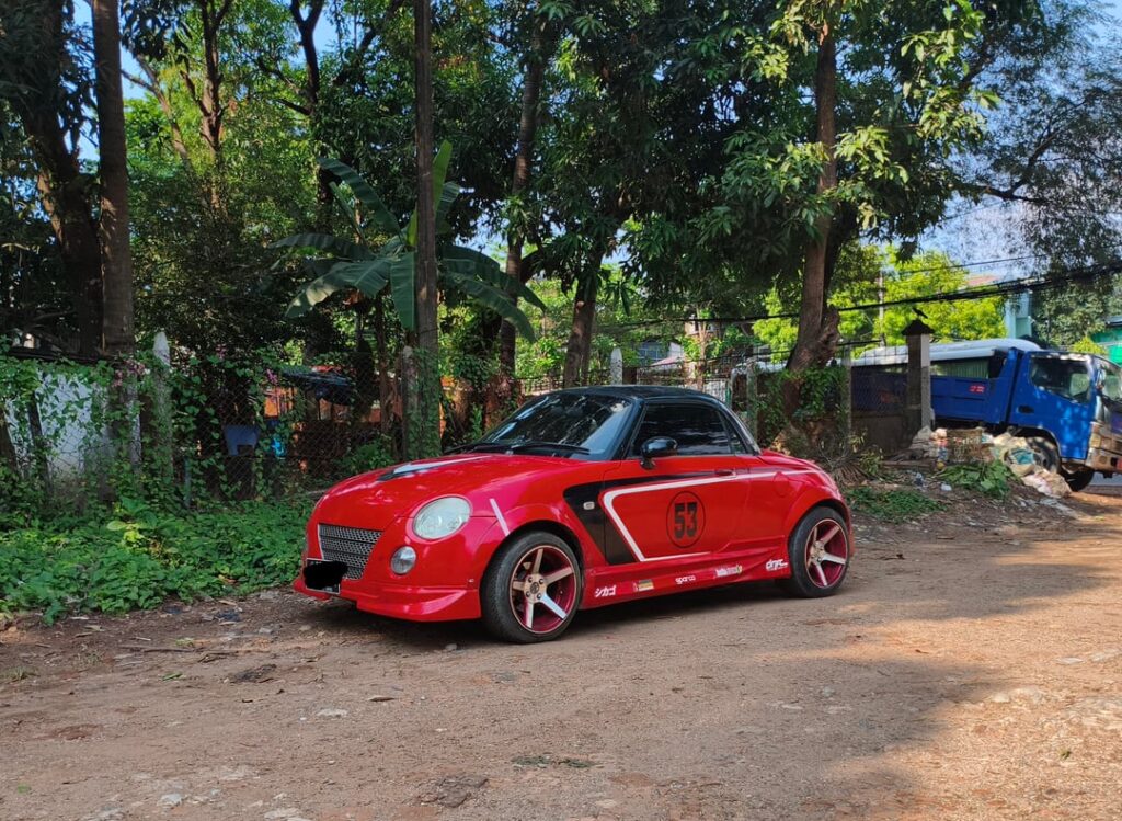 Daihatsu Copen spotted in Yangon