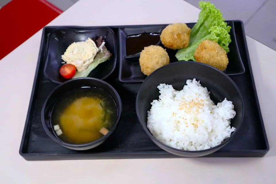 meatball katsu set