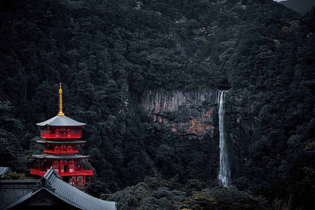 Nachi Falls and Nachikatsuura, in Wakayama