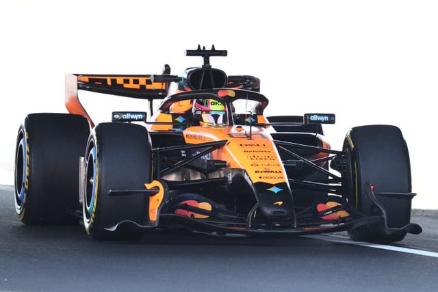 Oscar Piastri in action in Suzuka 