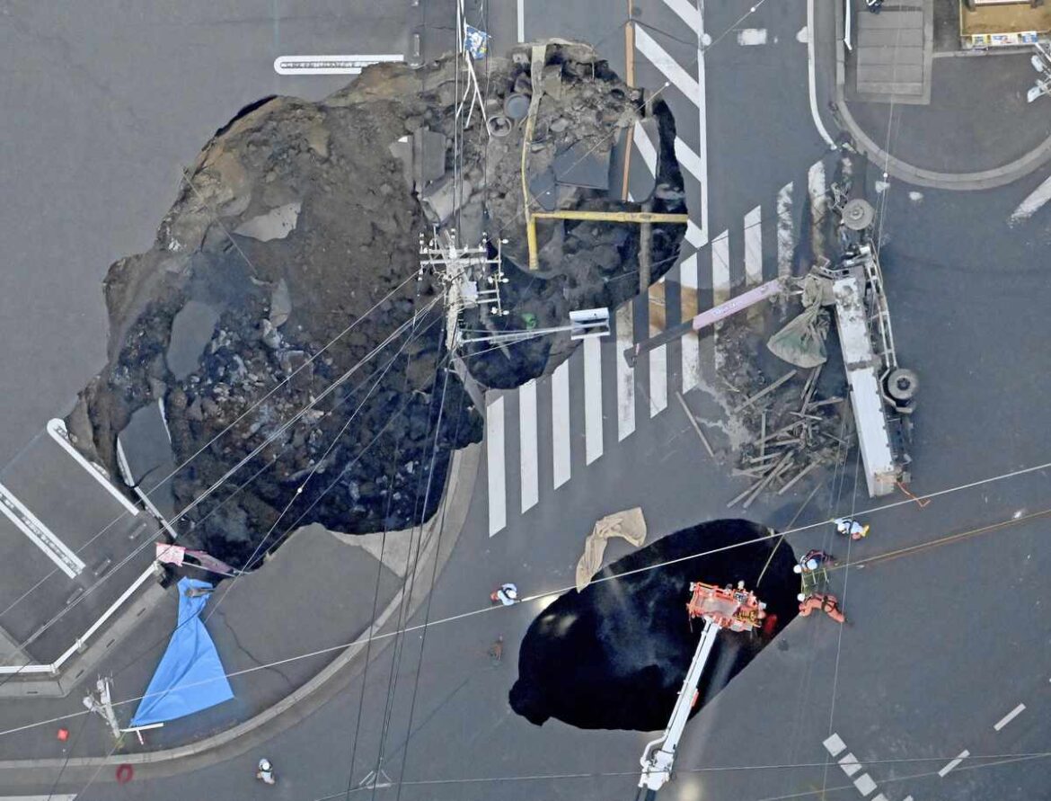 Road cavity surveys not conducted by most Japanese local governments