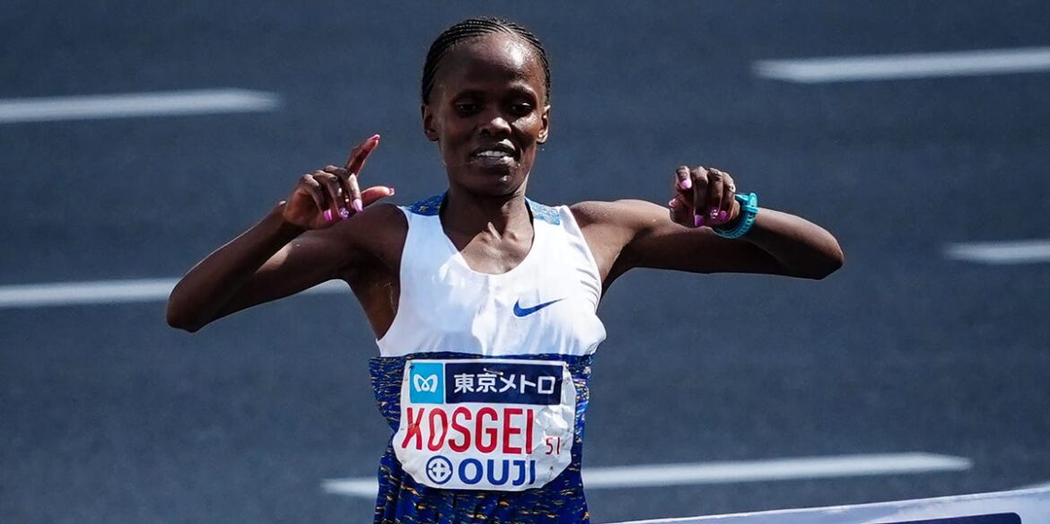 Brigid Kosgei and Tadese Takele Win