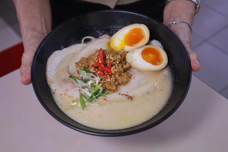 spicy meat ramen