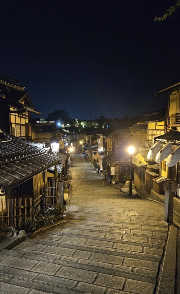 Kyoto at night, 10pm 20 May 2025