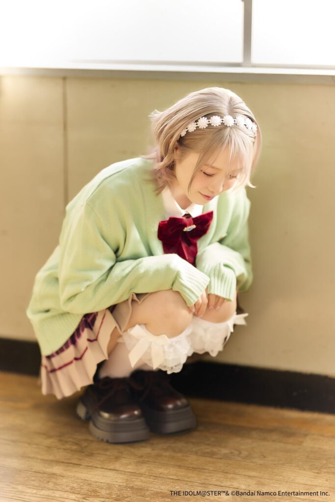 Takahashi Karin at the Cinderella Girls photoshoot
