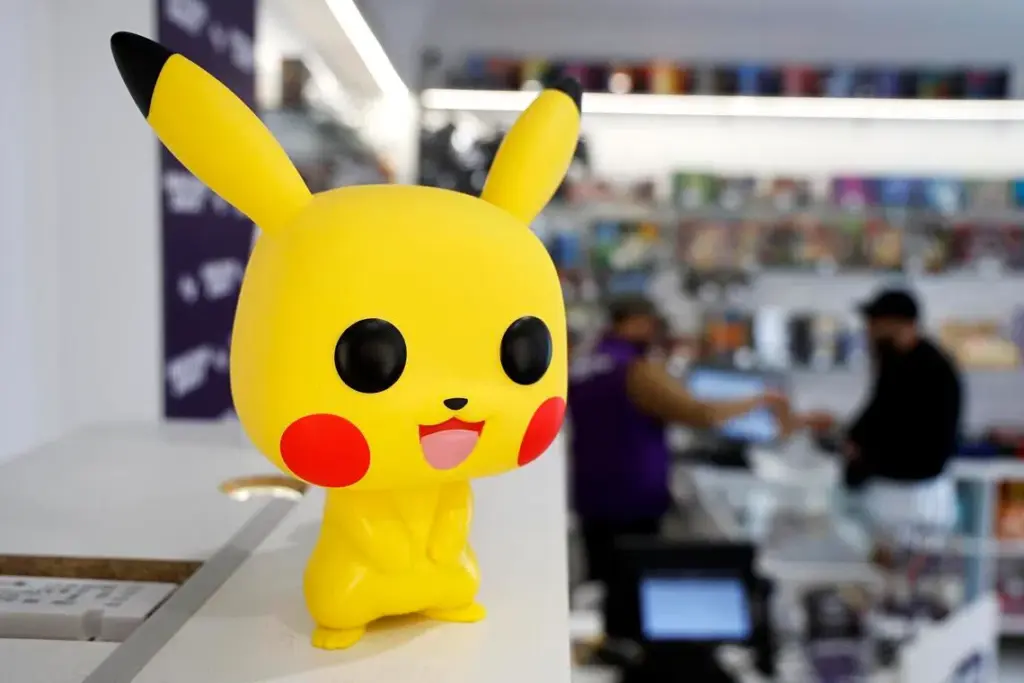 The woman was a staff member of the Pokemon Centre store in a commercial building in Tokyo.