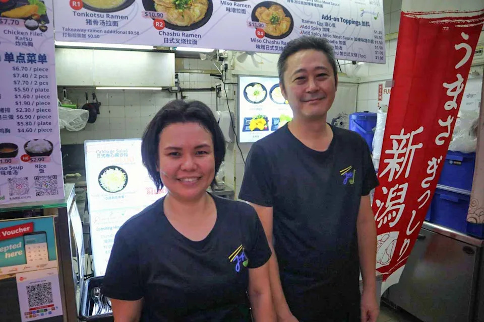 Japaneasy Eats - stall owners