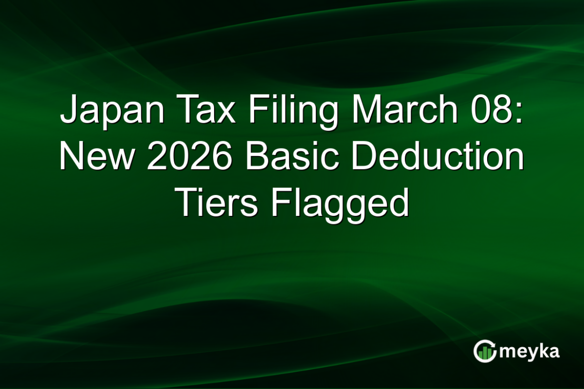 Japan Tax Filing March 08: New 2026 Basic Deduction Tiers Flagged Meyka Logo