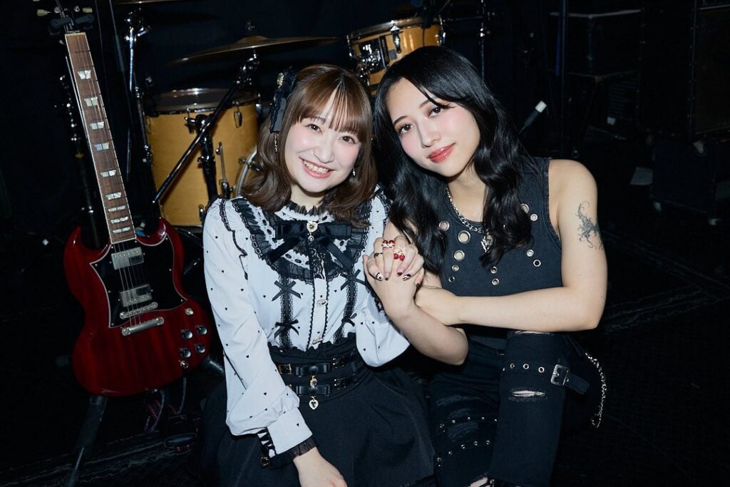 Takao Kanon and Yonezawa Akane from the AKANEDAFAMILIA 1st Anniversary Event🤘🔥