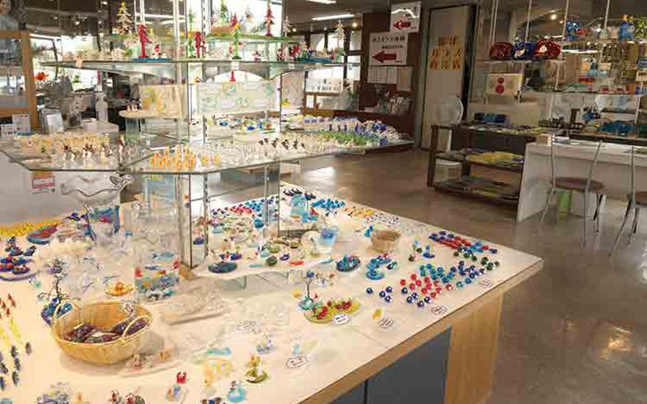 Craft store interior