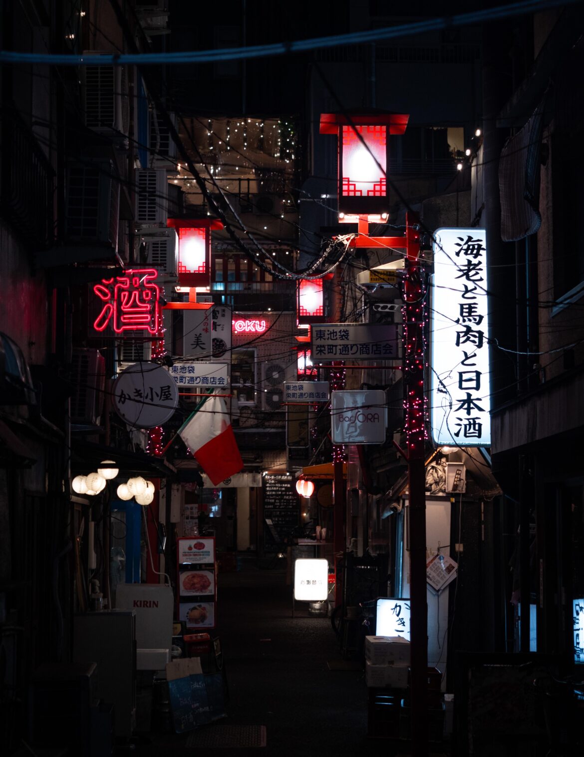 An alley somewhere around Kabukicho