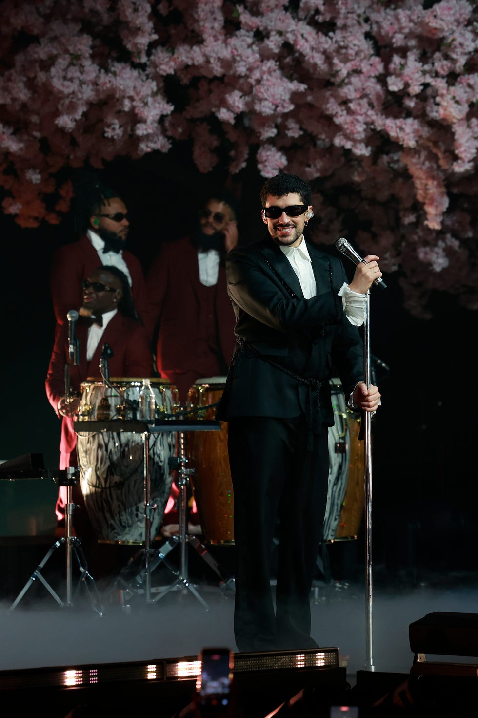 tokyo, japan march 07: bad bunny performs during spotifys billions club live show at tipstar dome chiba on march 07, 2026 in tokyo, japan. (photo by hanna lassen/getty images for spotify)