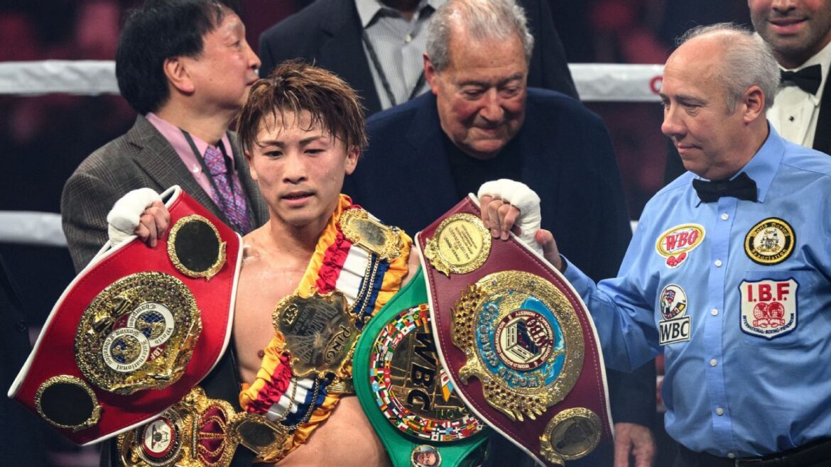 Inoue-Nakatani title showdown set for May 2 at Tokyo Dome