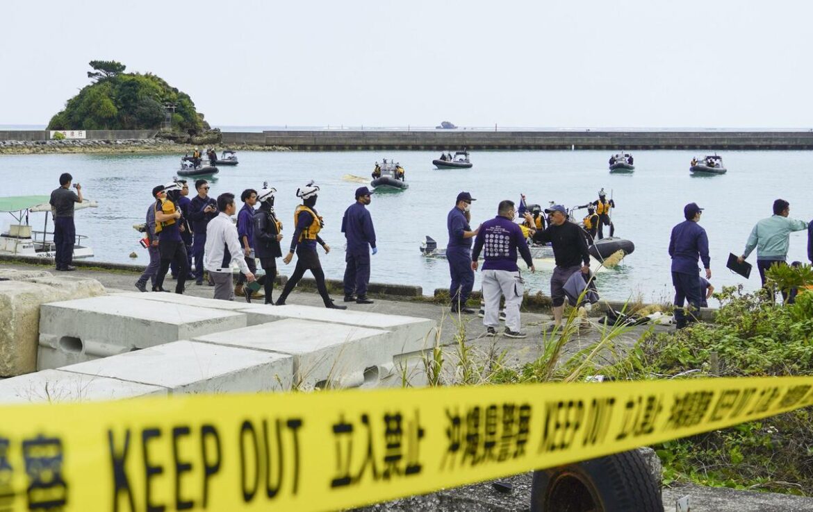 2 die as boats capsize in student tour on base relocation work in Okinawa