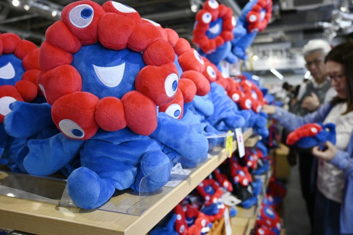 Popular Osaka expo mascot's goods to remain on shelves until March 2028