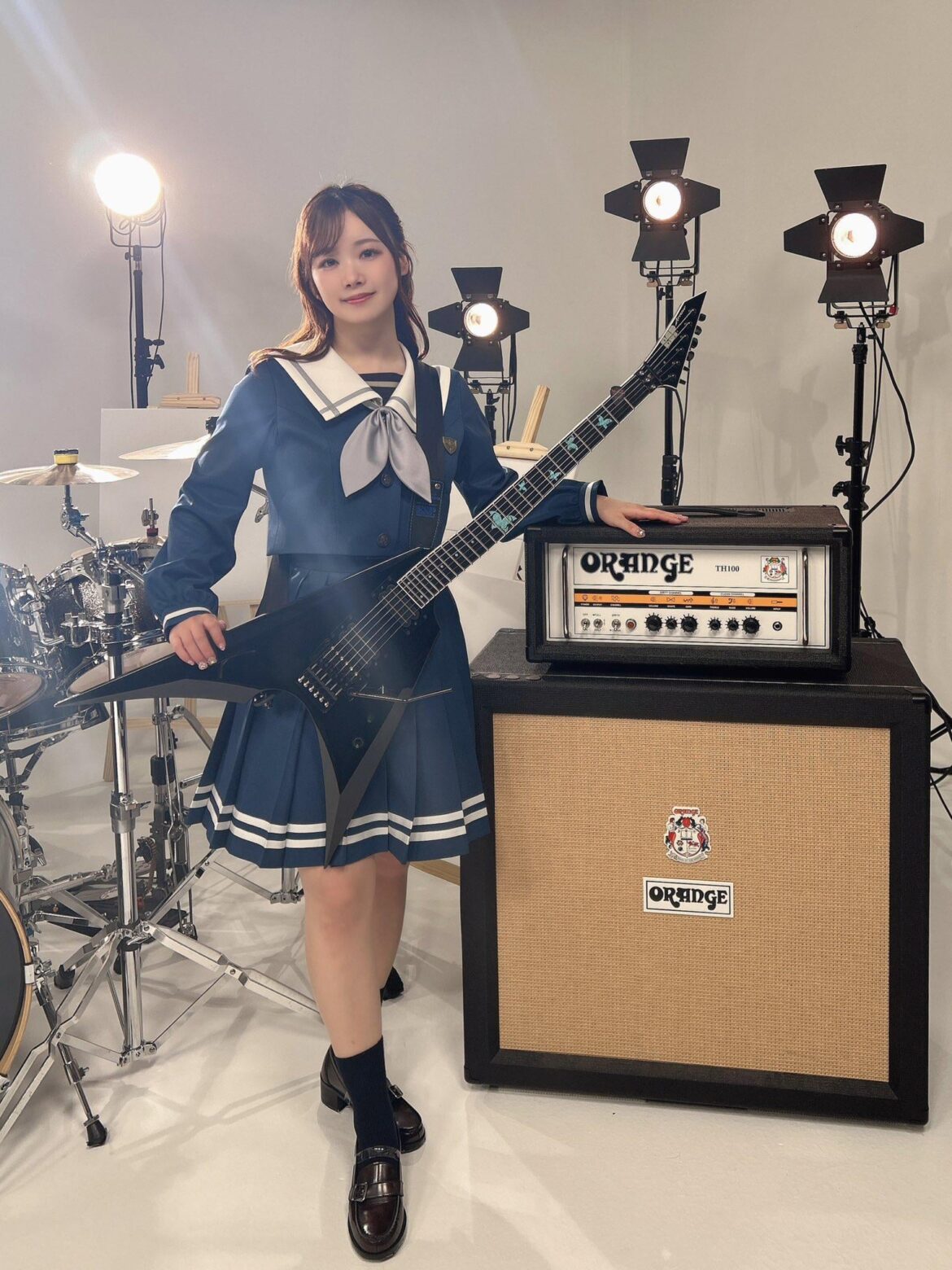 Suguta Hina from Morfonica's「Resonant Strings」MV Shoot🦋✨