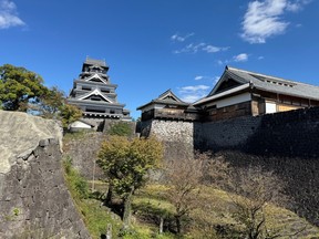 Kumamoto Castle, constructed in 1607, is considered to be among Japan's three premier castles.