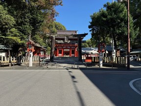 The Fujisaki Hachiman-gu Shrine is one of the most famous in Kumamoto City.