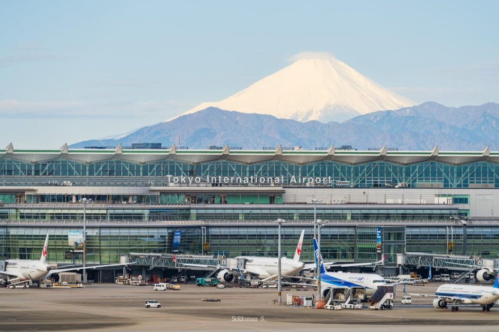 Mt.Fuji - Haneda Airport [OC]