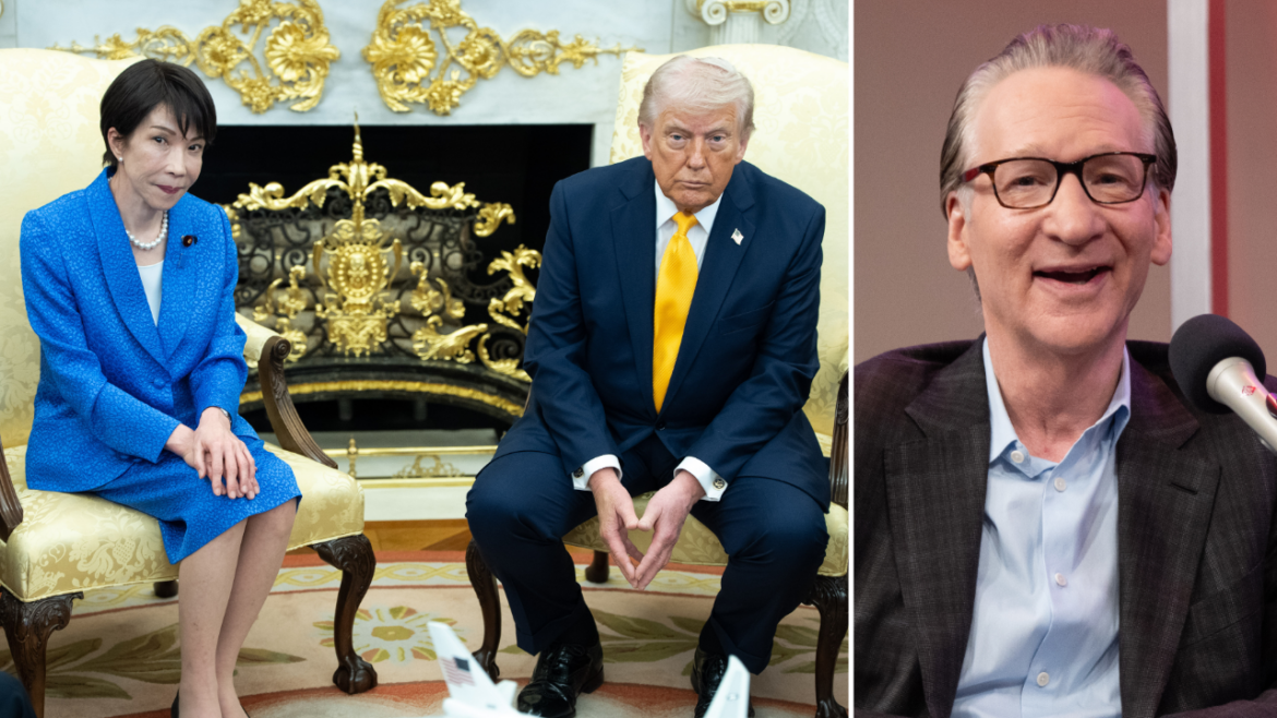 Bill Maher defends Trump’s Pearl Harbor joke to Japanese prime minister