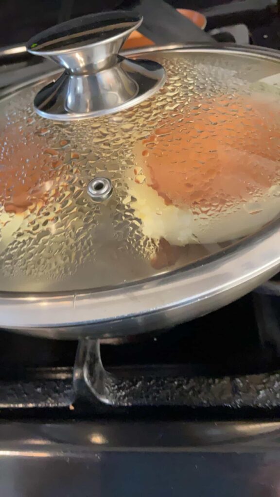 How do I stop my souflee pancakes from deflating!