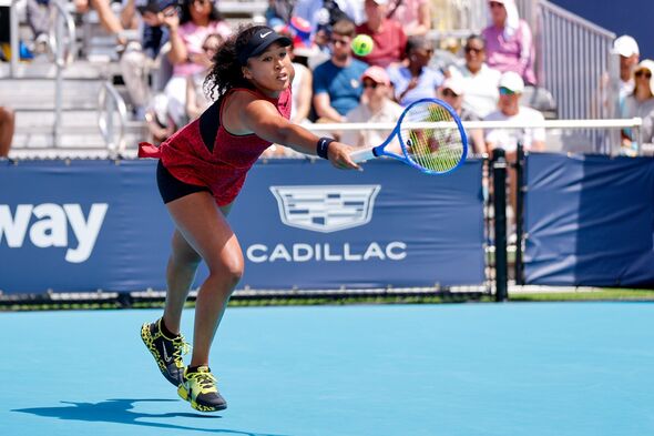 Osaka was beaten by Talia Gibson in her first match at the Miami Open Osaka was beaten by Talia Gibson in her first match at the Miami Open