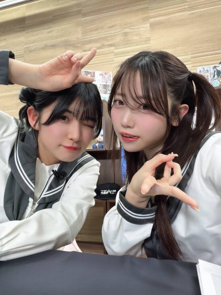 Shindou Amane and Kurusu Rin from『Amanebu！』#68