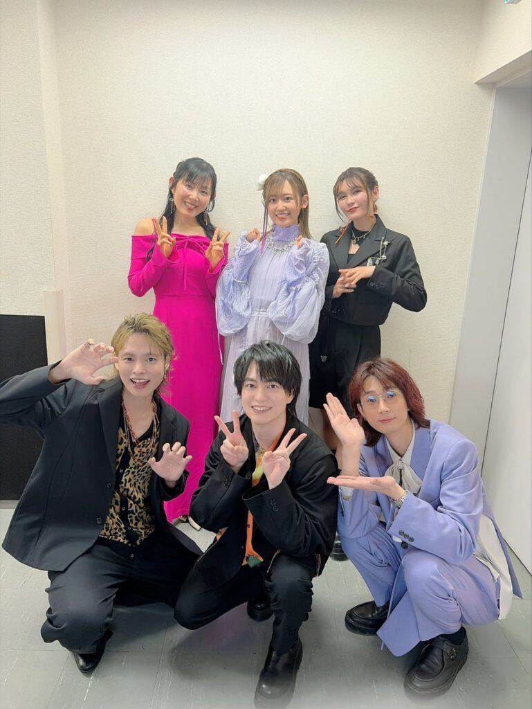 Arai Satomi, Takahashi Rie, Fairouz Ai, Okamoto Nobukiho, Kobayashi Yuusuke, and Eguchi Takuya from the『Re: Zero』4th season Premiere