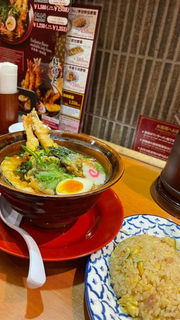 Just showing off some of the food I ate when I was in Japan