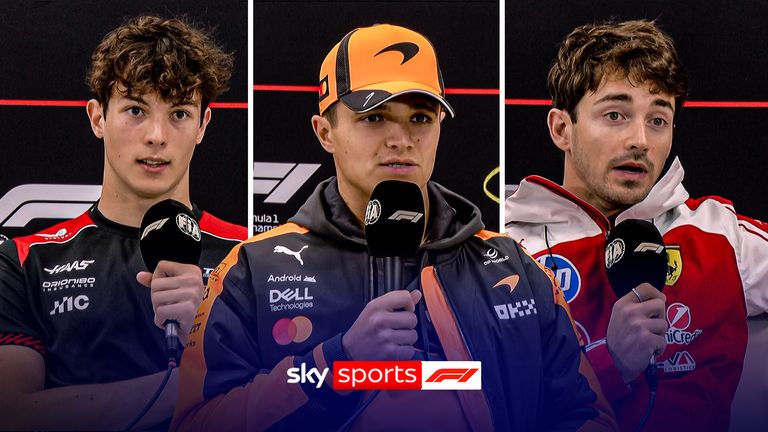 Japanese Grand Prix: Ollie Bearman, Lando Norris and Charles Leclerc reflect on qualifying rule change