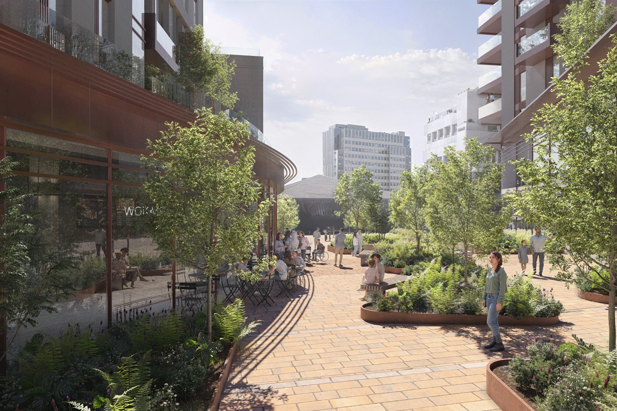 How the new look approach to St John's Shopping Centre may look