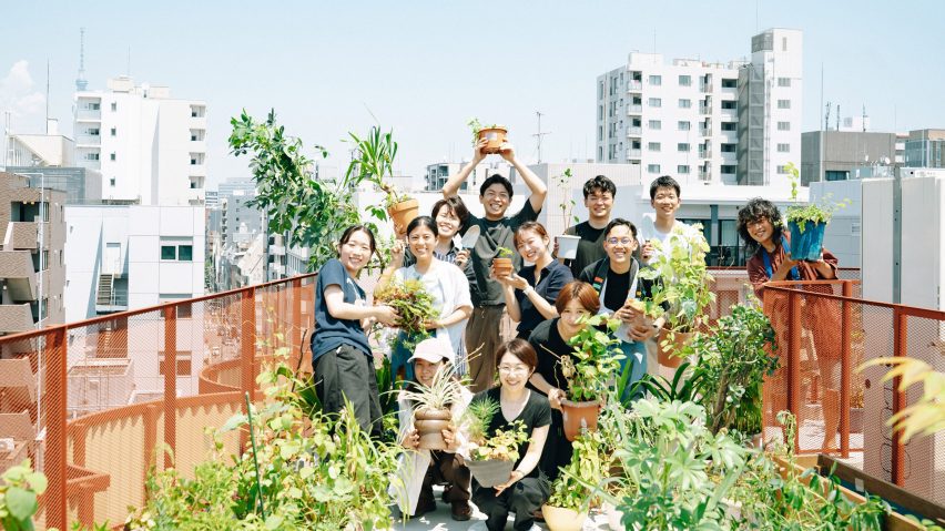 Roof terrace of SOIL Nihonbashi hotel