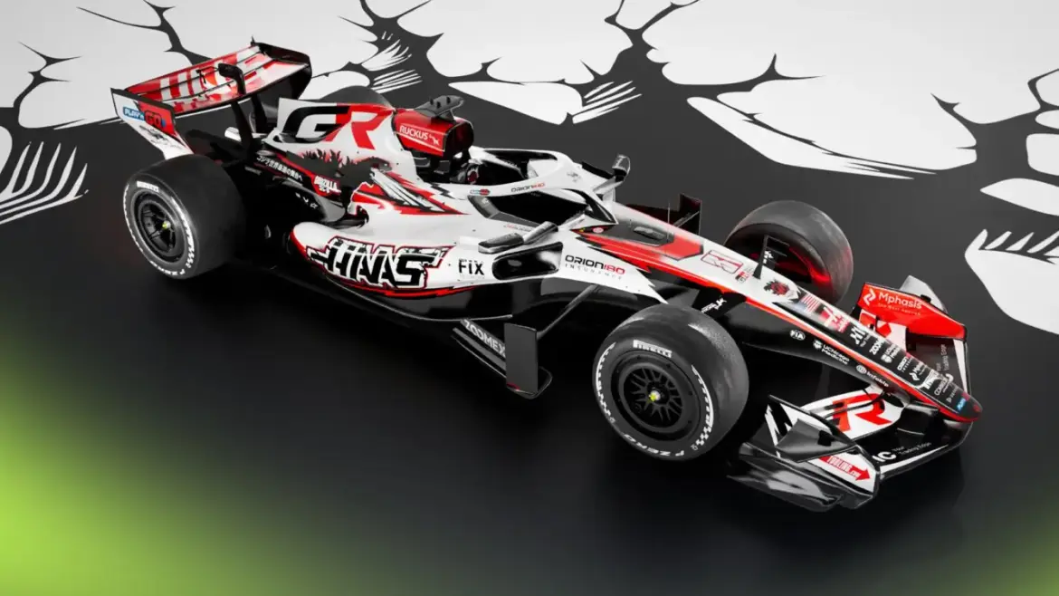 Haas unveils special Godzilla livery