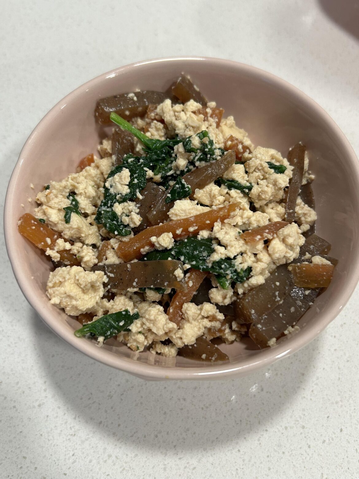 Homemade shira-ae! + Question about tofu in Japan