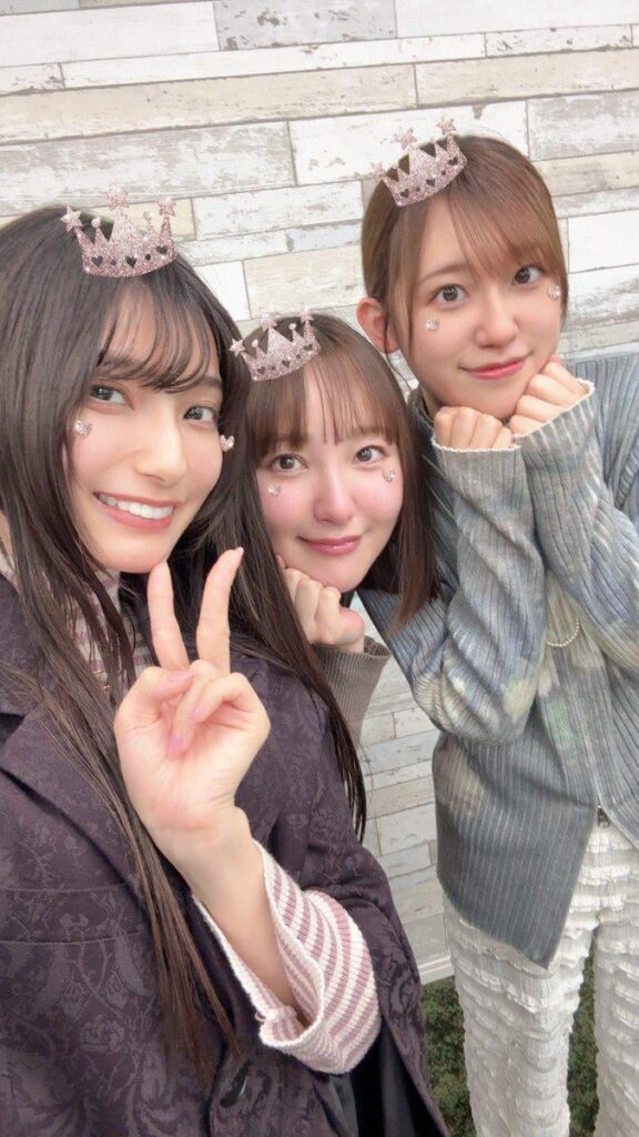 Kouno Marika, Nagaku Yuki, and Takahashi Rie from「Earphones' Pythagorean Theorum」#107✨