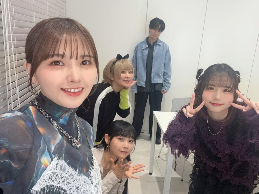 Kito Akari, Hino Mari, Yukana, Hirose Yuuya, and Hieda Nene from the『Mato Seihei no Slave 2』Pre-finale Special